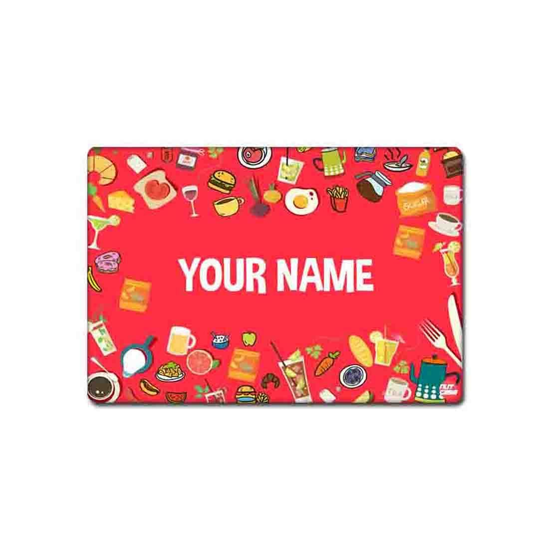 Placemats Personalised for Dining Table Unique Birthday Return Gift Ideas - Snacks Nutcase