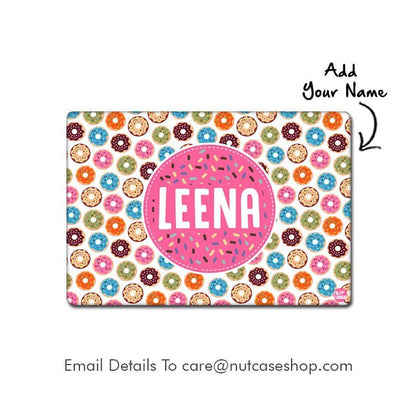 Personalized Table Mats Return Gifts for Birthday Girl - Sweet Doughnut Nutcase