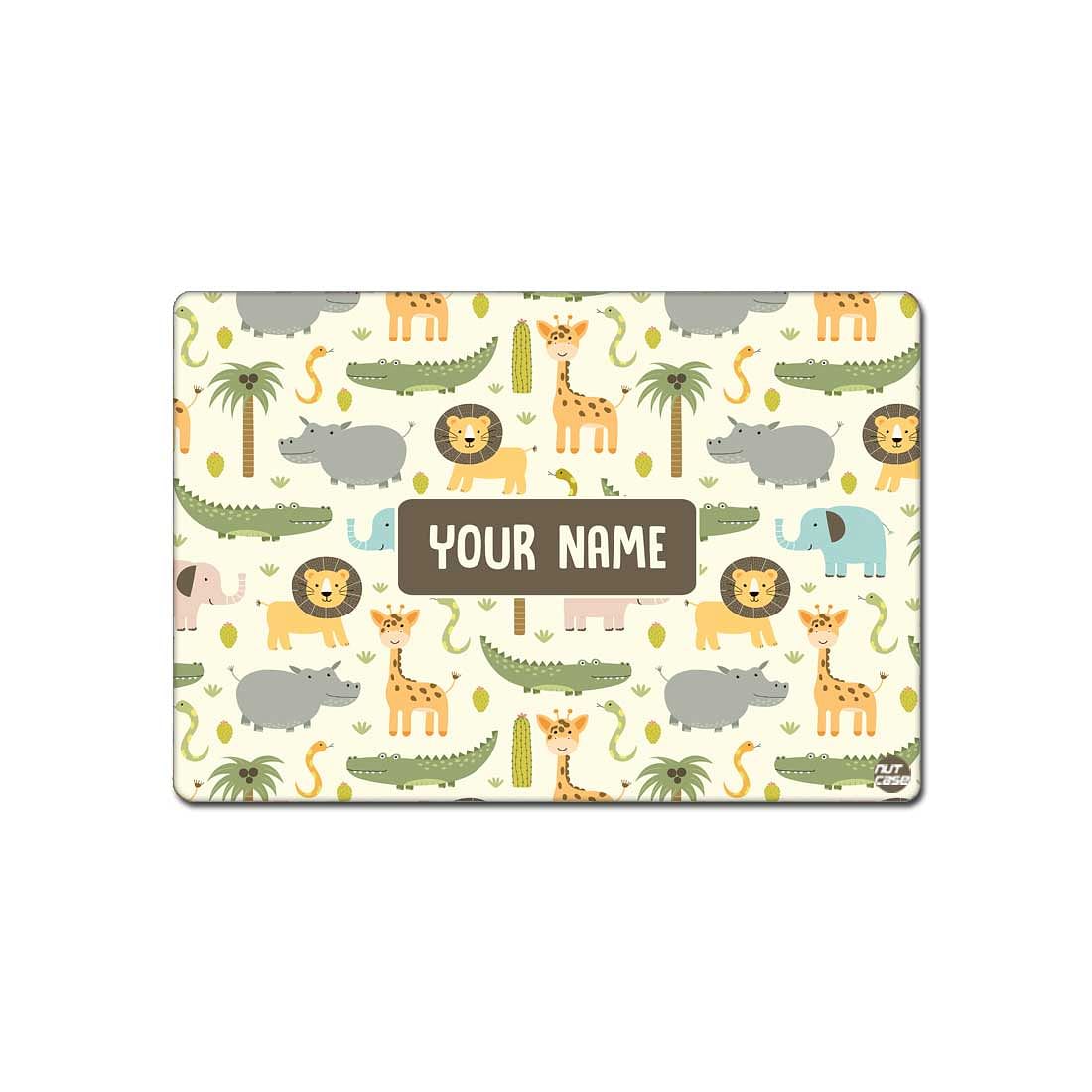 Personalised Table Placemats Jungle Theme Return Gifts - Animals Nutcase