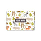 Customised Table Mat jungle Safari Theme Return Gift for Kids - Animals & Cactus Nutcase
