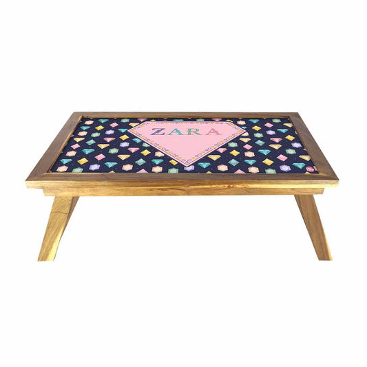 Personalized Folding Lap desk - Diamonds Nutcase