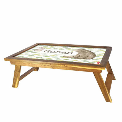 Personalized Wooden Breakfast  table  - Rat Nutcase