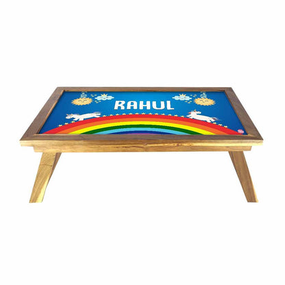 Cutom Portable Laptop Table  - Rainbow Nutcase