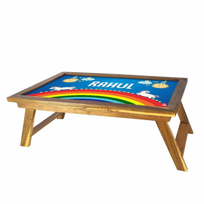 Cutom Portable Laptop Table  - Rainbow Nutcase