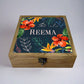 Customized Jewellery Box With Name - Hibiscus Leaf Nutcase