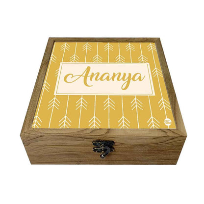 Personalised Jewellery Box for Girls Women-Arrow End Nutcase