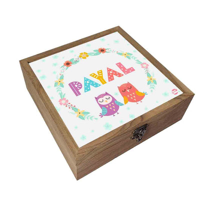 Personalized Cute Jewelry Box for Girls - Cute Owl Nutcase