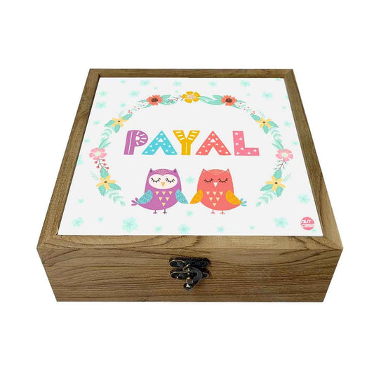 Personalized Cute Jewelry Box for Girls - Cute Owl Nutcase