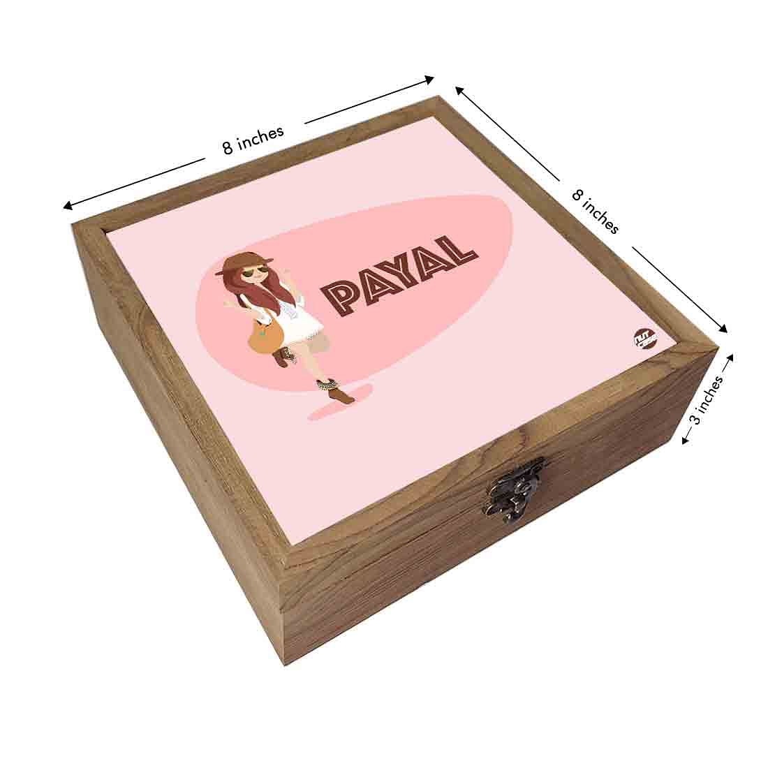 Customized Jewellery Organizer Box for Girls - Pink Nutcase