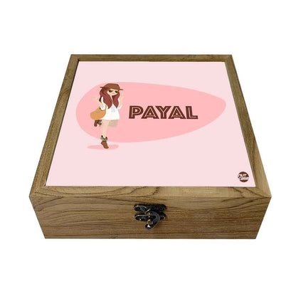 Customized Jewellery Organizer Box for Girls - Pink Nutcase