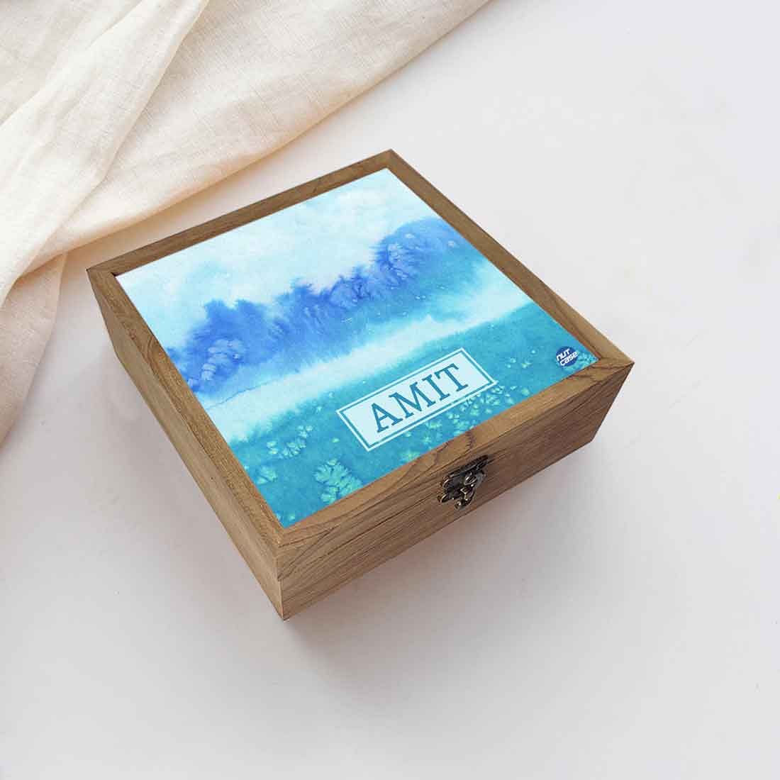 Customized Jewelry Box for Women - Arctic Space Nutcase