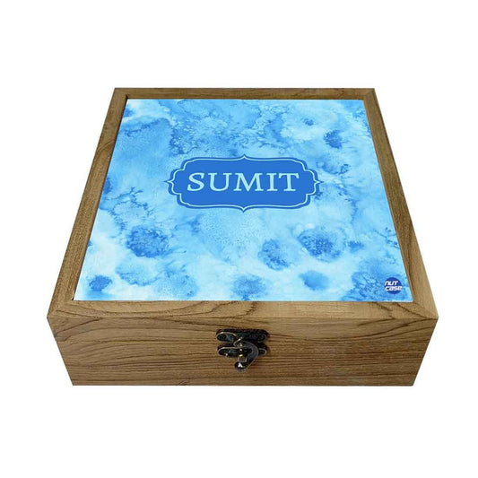 Personalized Wooden Jewellery Box for Women - Arctic Space Nutcase