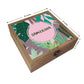 Personalised Wooden Jewelry Box Makeup Organizer - Tropical Vibes Nutcase