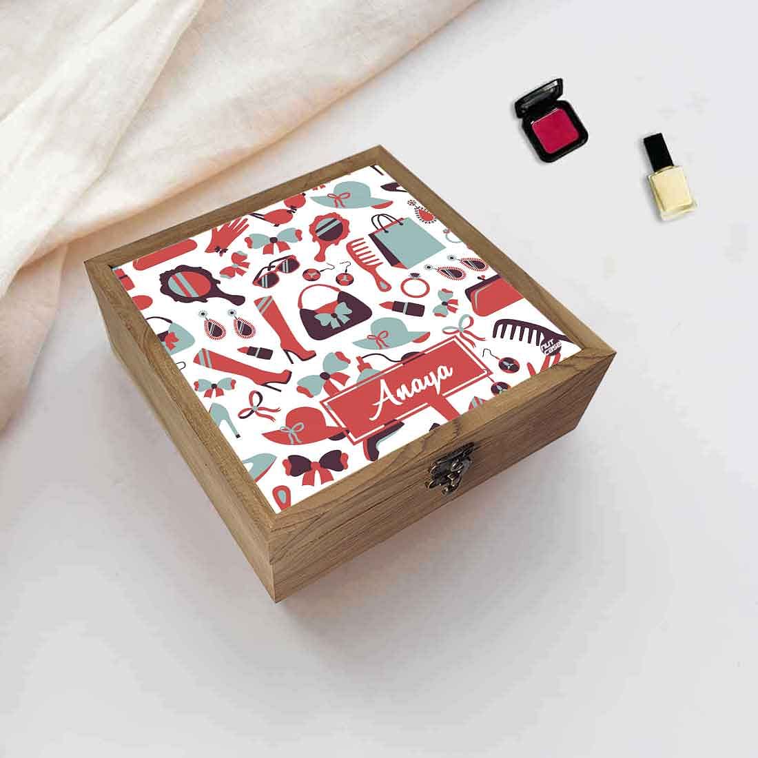 Personalized Cute Jewelry Boxes for Kids - Girls Fashion Nutcase