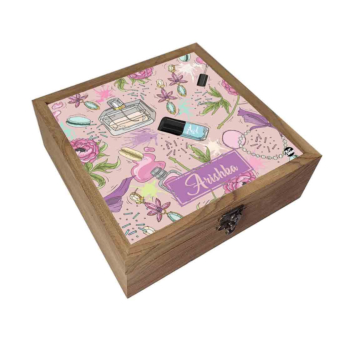 Customized Jewelry Box for Gift Girls - Makeup Perfume Nutcase