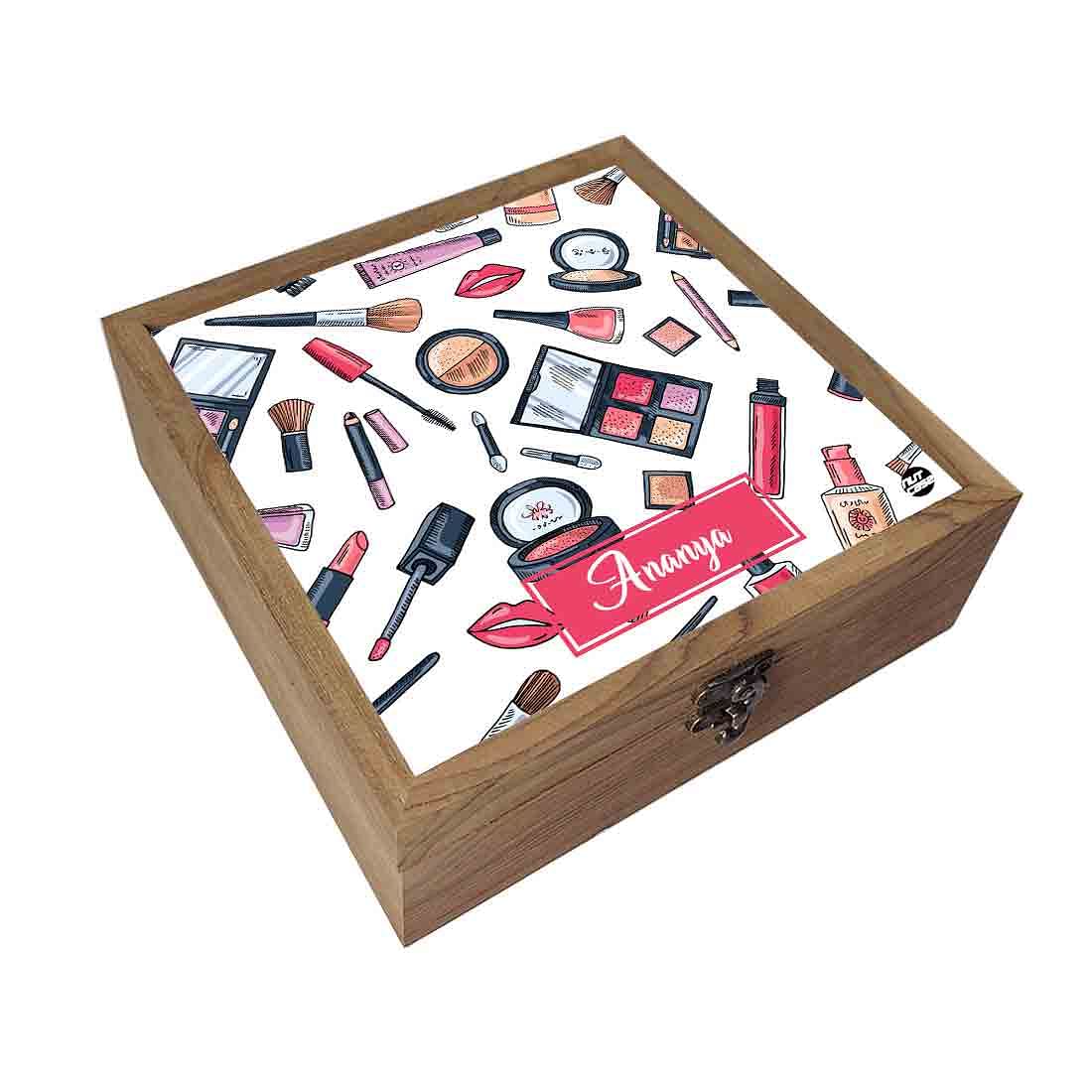 Personalized Kids Jewellery Box for Girls - Makeup Jewellery Nutcase