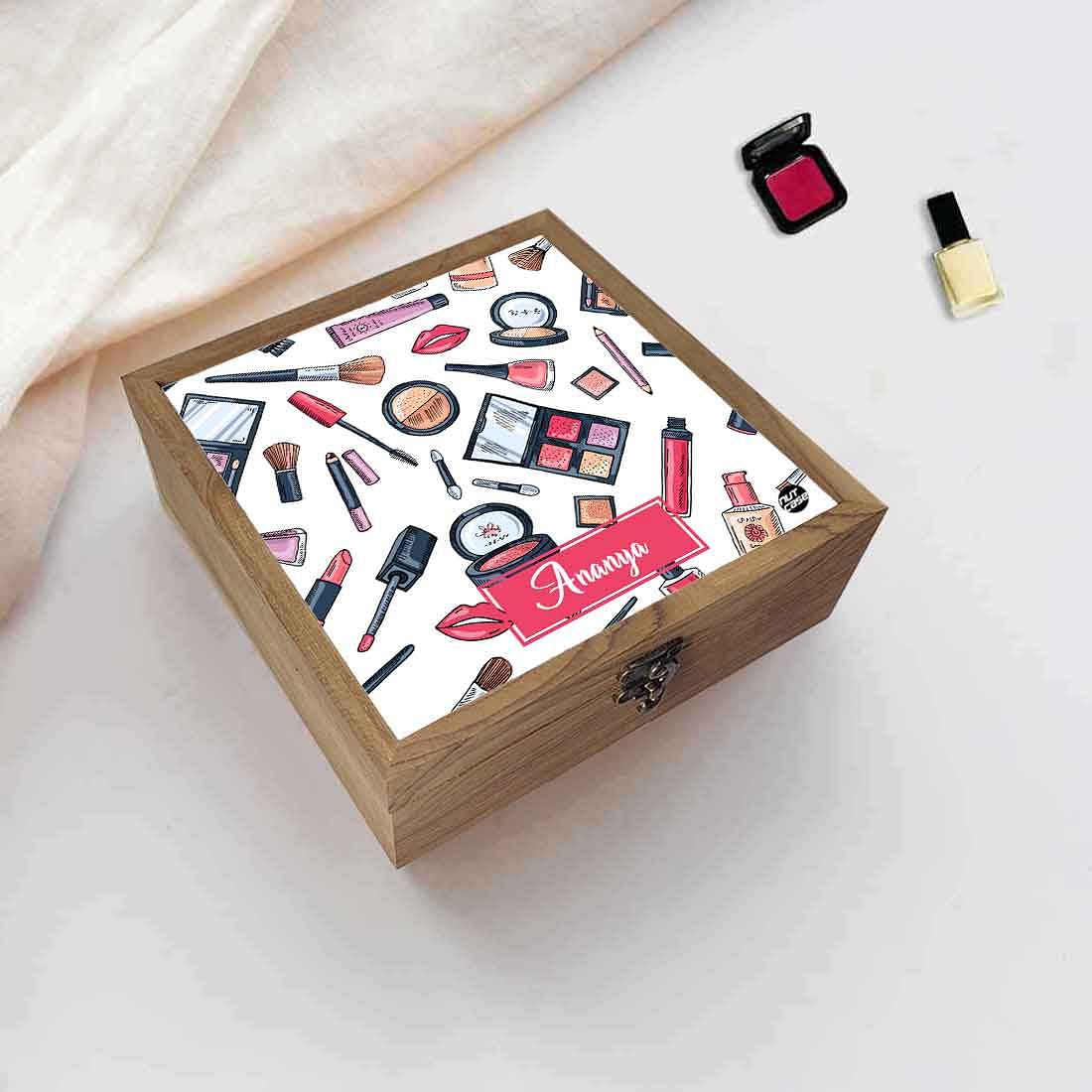 Personalized Kids Jewellery Box for Girls - Makeup Jewellery Nutcase