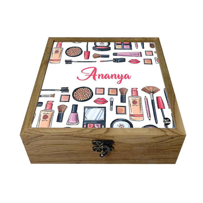 Customized Jewellery Storage Box for Girls Makeup - Luxury Nutcase