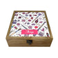 Personalized Jewellery Box in Wood for Girls - Fashion Jewellery Nutcase