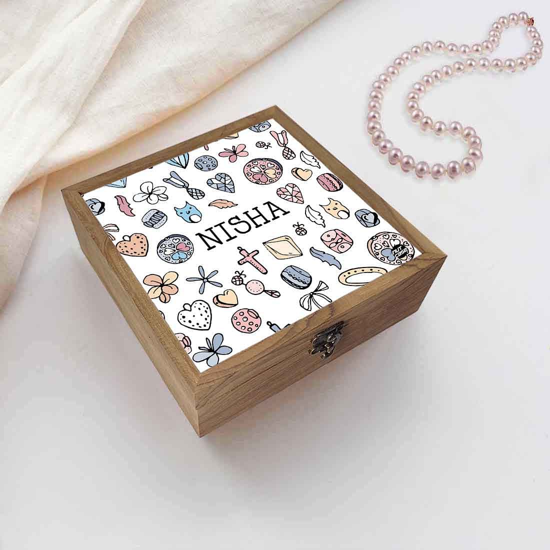 Personalised Jewelry Storage Makeup Organizer - Hairband Design Nutcase