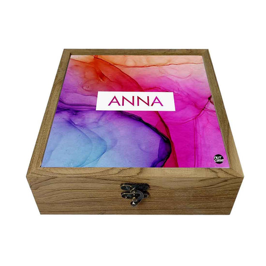 Customized Wooden Jewelry Box for Girls -  Multicolor Nutcase
