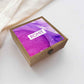 Personalized Memory Box Jewellery for Girls - Purple Watercolor Nutcase