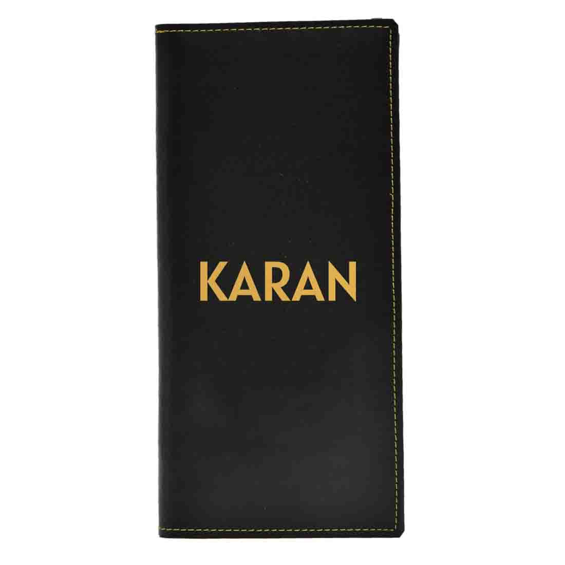 Personalized Passport Wallet for Travel Organiser - Add Name