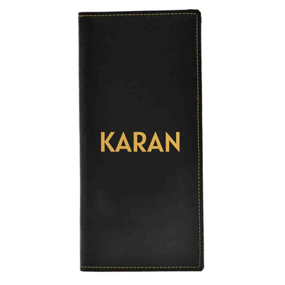 Personalized Passport Wallet for Travel Organiser - Add Name