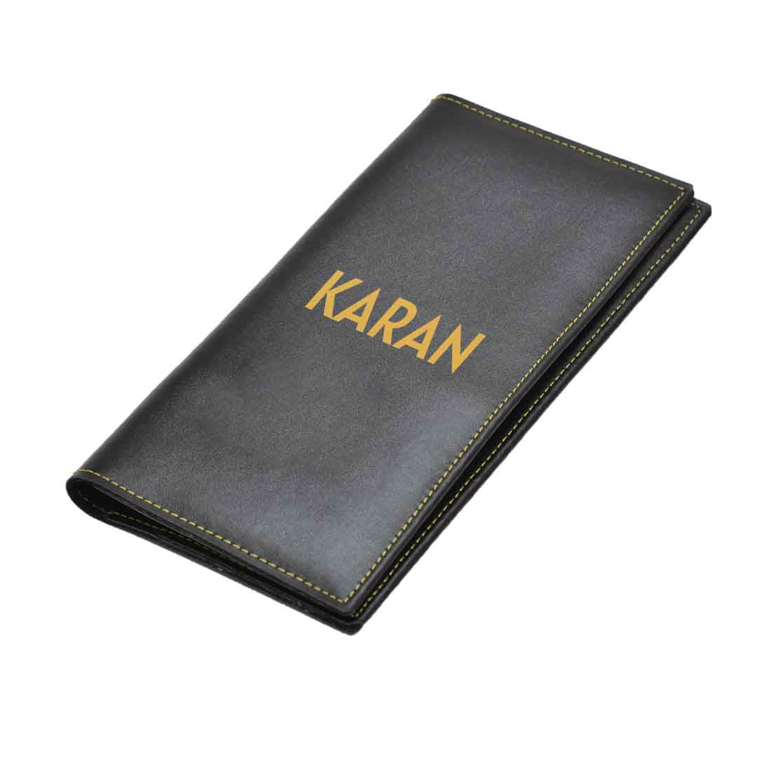 Personalized Passport Wallet for Travel Organiser - Add Name