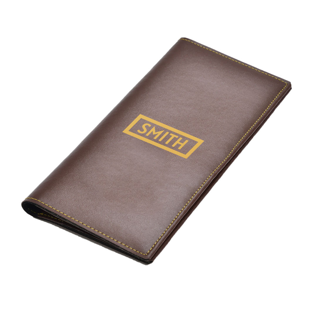 Vegan Leather Personalised Travel Document Organiser with Name - Add Name