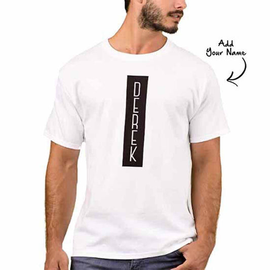 Personalized   Men's T-Shirt Poly Cotton Tees  - Name Box Nutcase