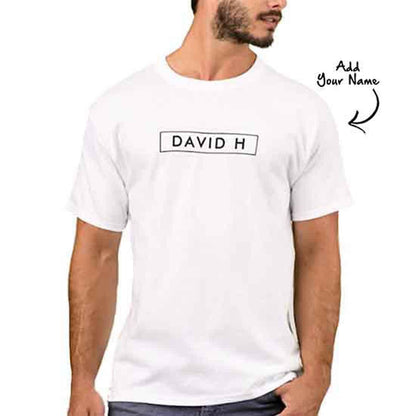 Personalized   Men's T-Shirt Poly Cotton Tees  - Minimal Nutcase