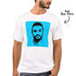 Personalized Mens T-Shirt Add Photo With Blue Effect Nutcase