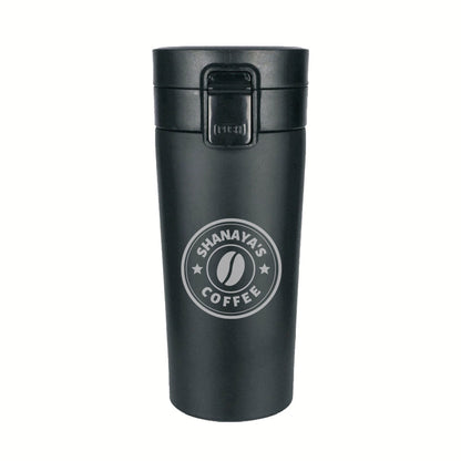 Customized Travel Coffee Mug Insulated for Travelling (380 ML) - Coffee