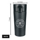 Customized Travel Coffee Mug Insulated for Travelling (350 ML) - Coffee
