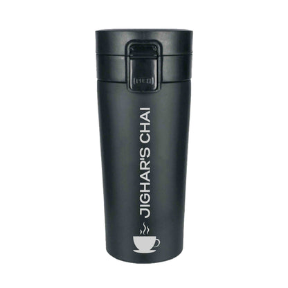 Personalized Coffee Tumbler for Office Travelling Car Vacuum Flask (380 ML) - Tea Cup