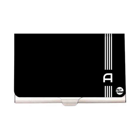 New Customized Visiting Card Holder - Four Lines With Name Space Nutcase