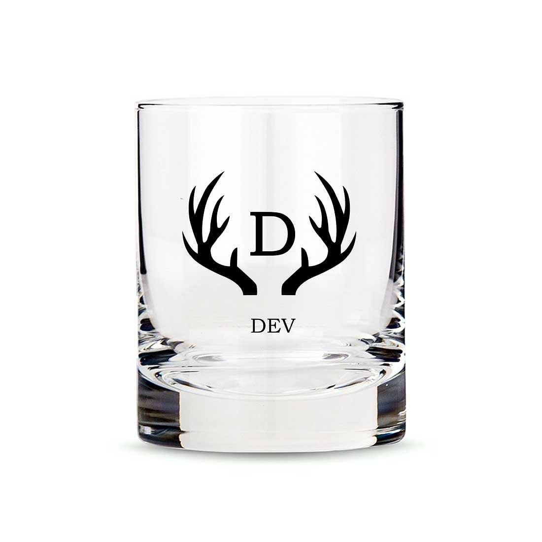 Customized Whiskey Alcohol Glass -Gift for Boyfriend Husband Father Nutcase