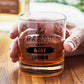 Personalized Whiskey Glass Gift Set Box - Gifts for Husband Boyfriend Boss