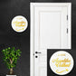Designer Acrylic Round Customized Door Name Plates for Home 3D Name Board  - Add Name