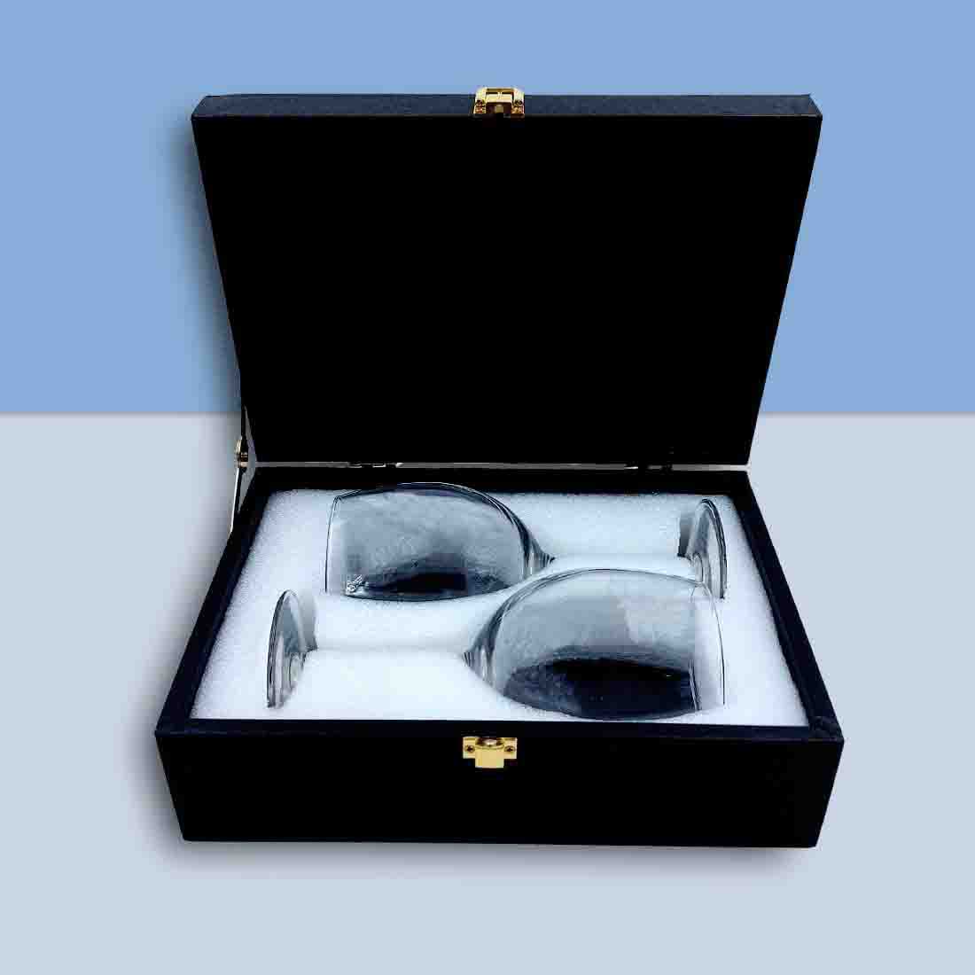 Hipiwe Vintage Glass Jewelry Organizer Box, Golden India | Ubuy