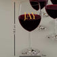 Personalised Wine Glasses for White/Red Wine Anniversary Gifts - Vino