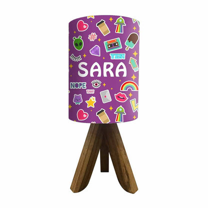 Personalized Tripod Lamp For Living Room - Nope Nutcase