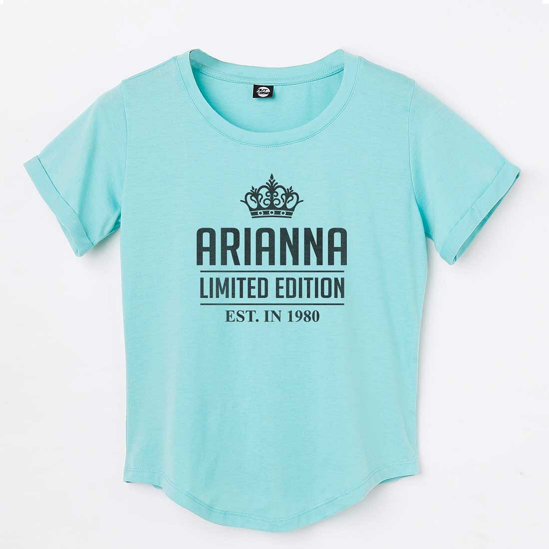 Princess Edition Personalized T-shirt For Women Nutcase