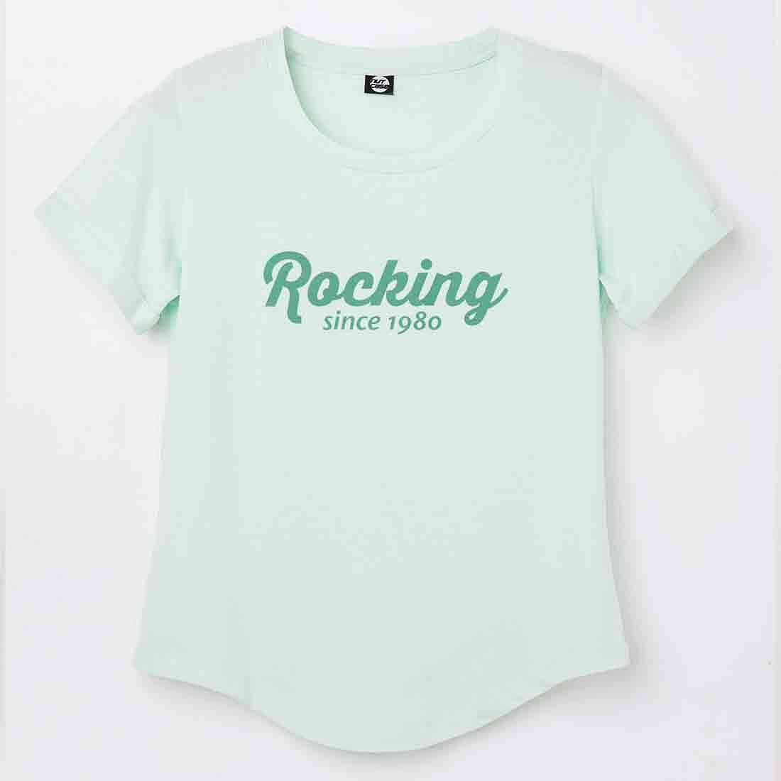 Rocking Since Personalized T-shirt For Women Nutcase