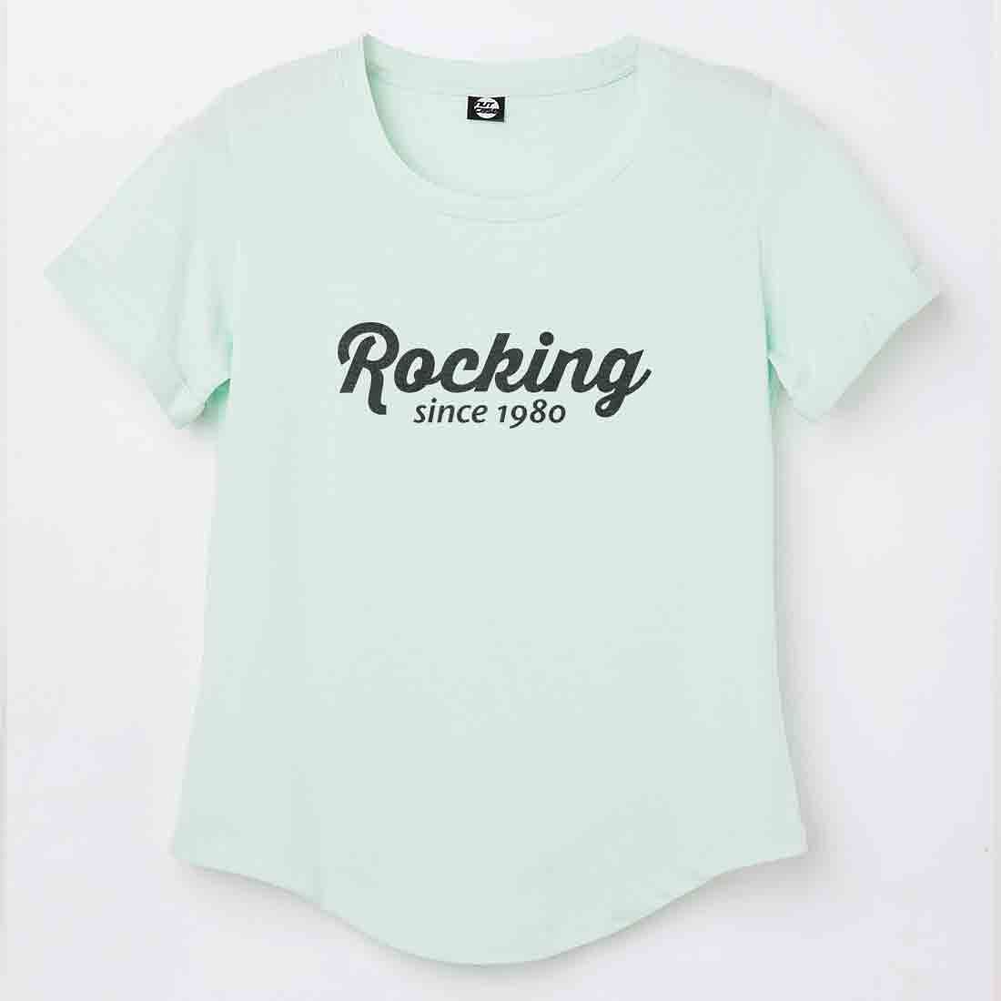 Rocking Since Personalized T-shirt For Women Nutcase