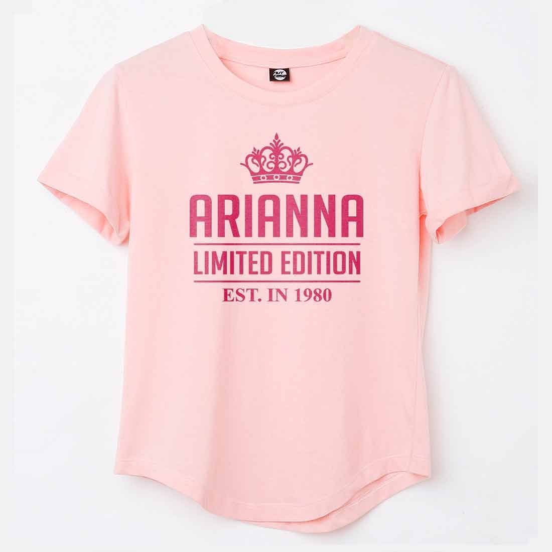 Princess Edition Personalized T-shirt For Women Nutcase