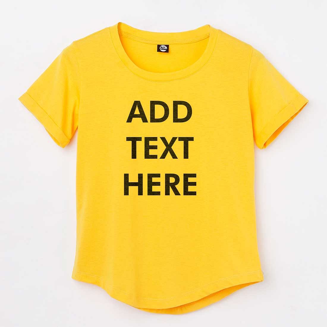 Personalized Tee For Women - Add Your Text Nutcase
