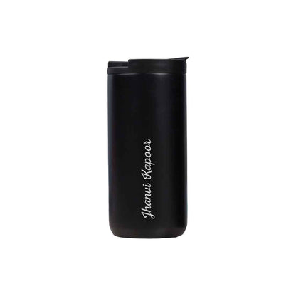 Customised Tea Coffee Tumbler for Travelling Sipper Flask (400 ML) - Add Name