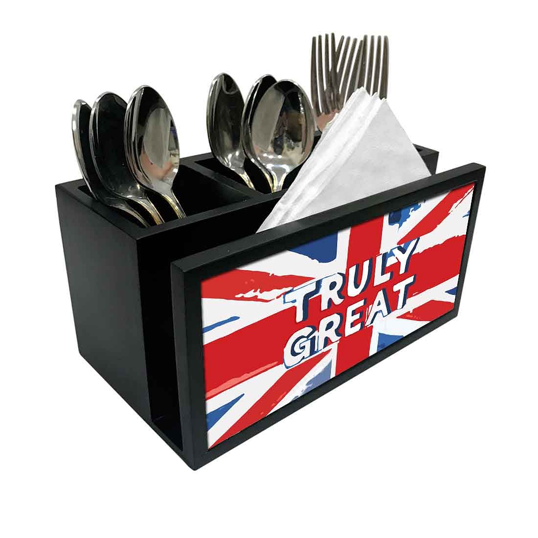 Cutlery Tissue Holder Napkin Stand -  Truly Great Nutcase